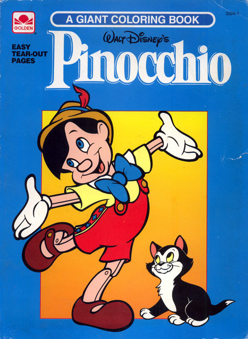 Pinocchio, Disney's Coloring Book