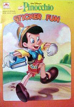 Pinocchio, Disney's Sticker Fun