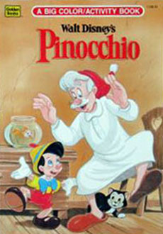 Pinocchio, Disney's Coloring Book