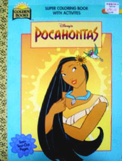 Pocahontas, Disney's Coloring Book
