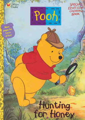 Winnie the Pooh Hunting for Honey