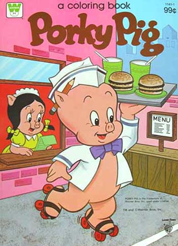 Porky Pig Coloring Book