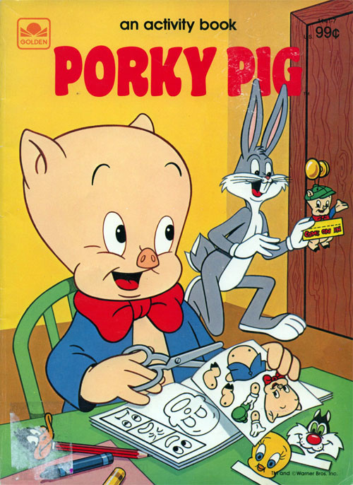 Porky Pig Activity Book