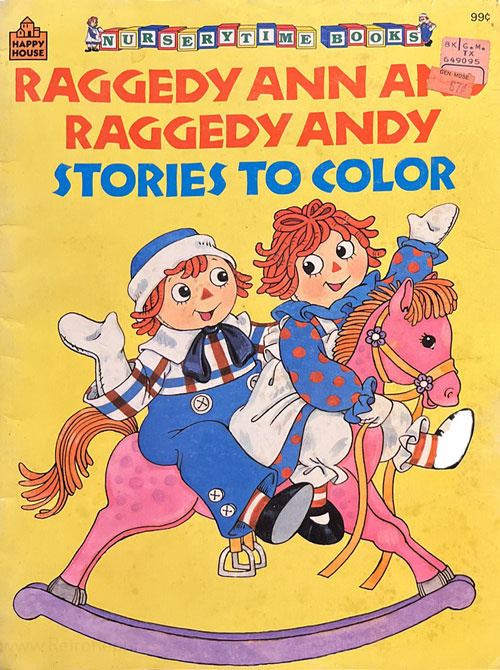 Raggedy Ann & Andy Stories to Color