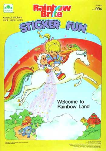 Rainbow Brite Sticker Fun