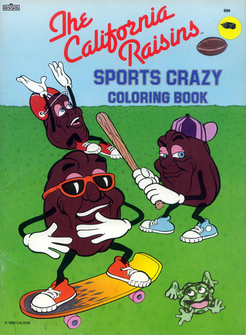 California Raisins Sports Crazy