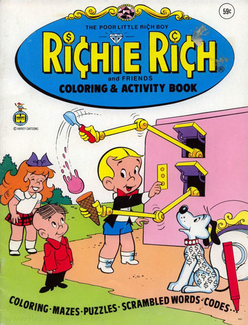 Richie Rich Coloring and Activity Book 