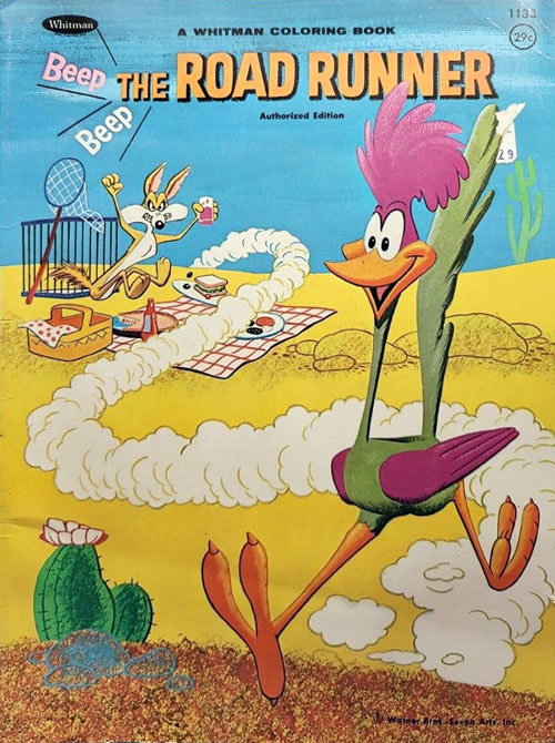 Road Runner Coloring Book