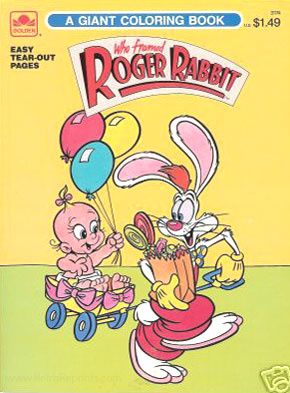 Who Framed Roger Rabbit Coloring Book