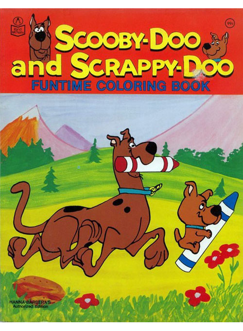 Scooby-Doo & Scrappy-Doo Coloring Book