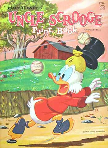 Uncle Scrooge Coloring Book