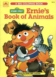 Sesame Street Ernie's Book of Animals