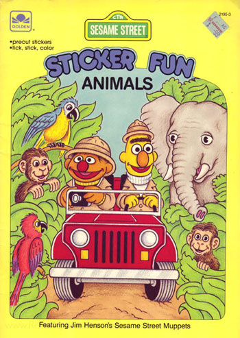 Sesame Street Sticker Fun