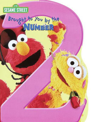 Sesame Street Brought to You by the Number 2