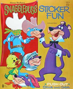 Snagglepuss Sticker Fun