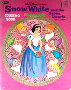 Snow White & the Seven Dwarfs Coloring Book