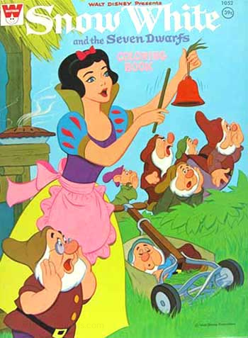 Snow White & the Seven Dwarfs Coloring Book