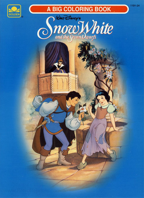 Snow White & the Seven Dwarfs Coloring Book