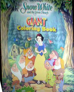 Snow White & the Seven Dwarfs Coloring Book