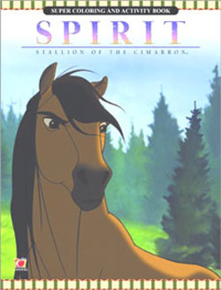 Spirit: Stallion of the Cimarron Coloring and Activity Book