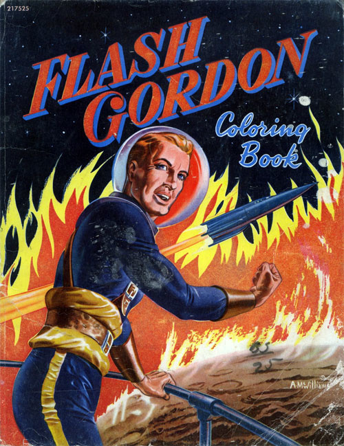 Flash Gordon Coloring Book