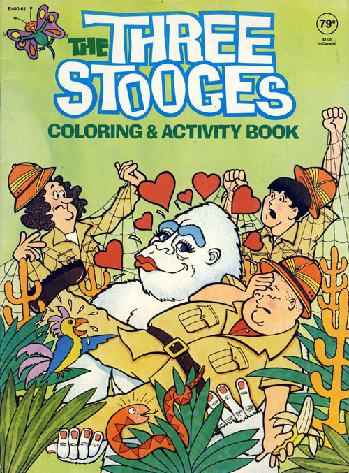 Three Stooges, The Coloring & Activity Book