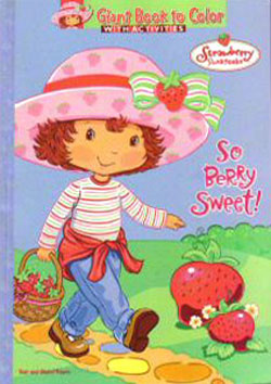 Strawberry Shortcake iSweet Coloring Book Modern
