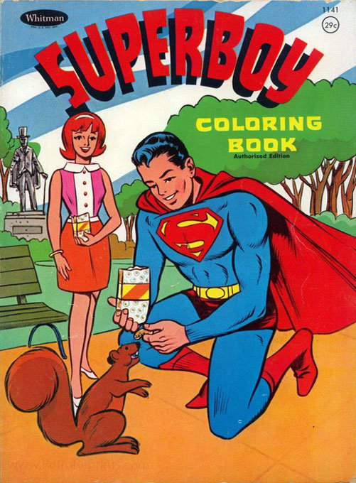 Superman Superboy Coloring Book