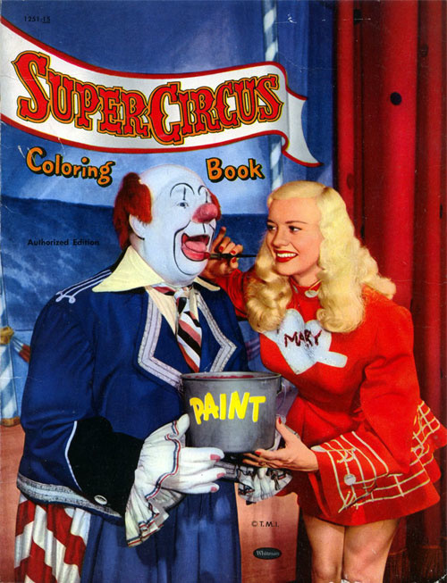 Super Circus Coloring Book