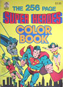 DC Super Heroes Coloring Book