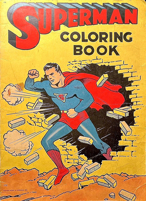 Superman Coloring Book