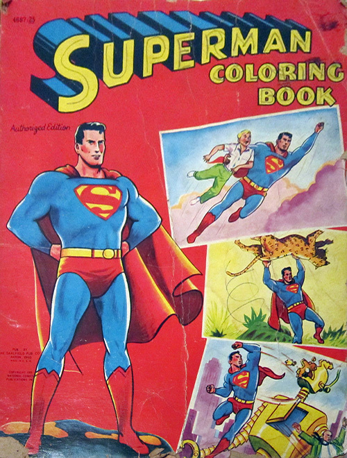 Superman Coloring Book