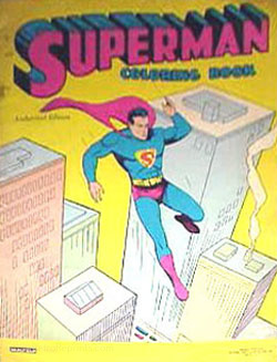 Superman Coloring Book