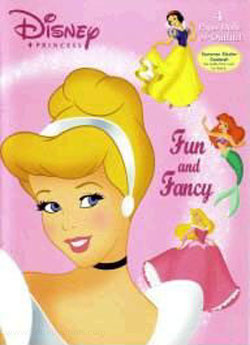 Princesses, Disney Fun & Fancy Paper Dolls