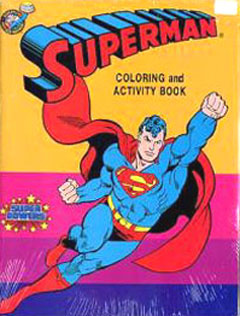 Superman Coloring and Activity Book