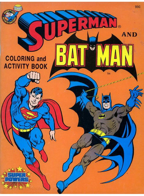 Super Powers Superman and Batman