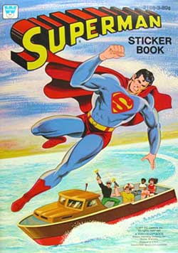 Superman Sticker Book