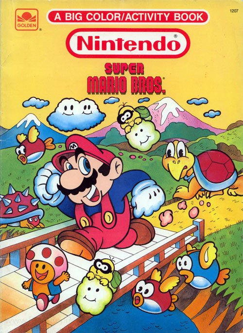 Super Mario Bros. Coloring and Activity Book