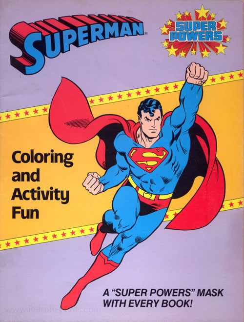 Super Powers Superman Coloring and Activity Book