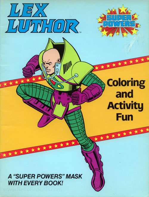 Super Powers Lex Luthor Coloring and Activity Book