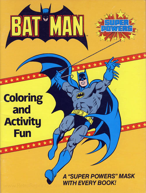 Super Powers Batman Coloring and Activity Book