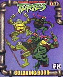 Teenage Mutant Ninja Turtles (2nd) Coloring Book
