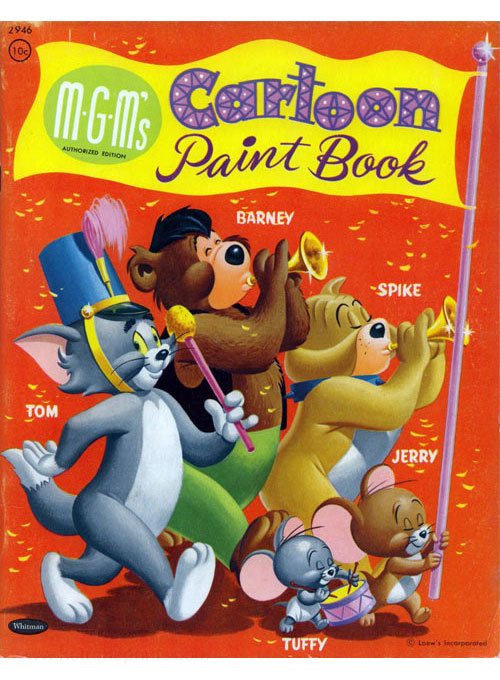 Tom & Jerry Paint Book