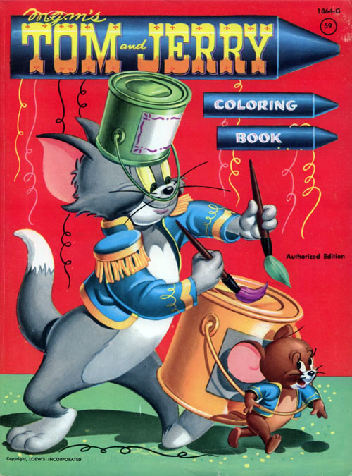 Tom & Jerry Coloring Book