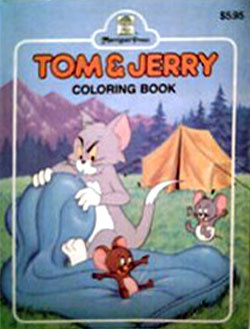 Tom & Jerry Coloring Book