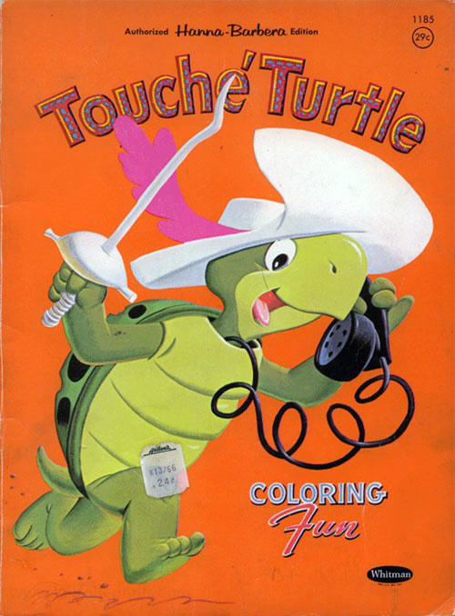 Touche Turtle Coloring Book