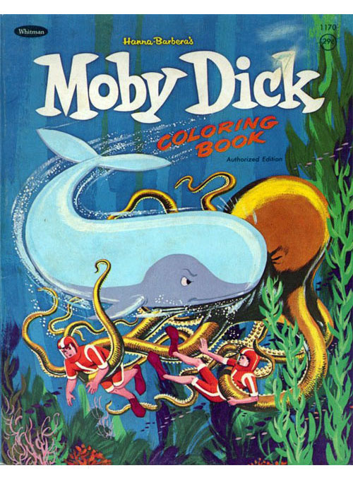 Moby Dick Coloring Book