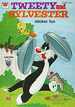 Sylvester & Tweety Sticker Fun