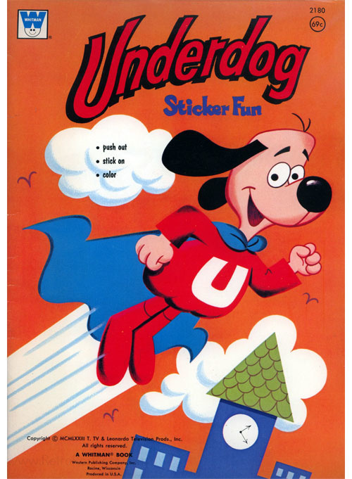 Underdog Sticker Fun