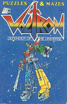 Voltron: Defender of the Universe (Lion Force) Puzzles & Mazes
